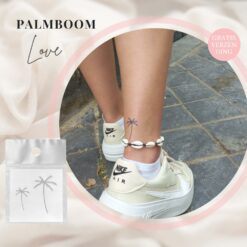 Palmboom foto tijdelijke tattoo