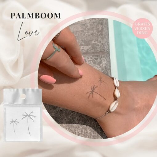 Temporary Tattoo Palm Tree V2