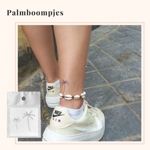 Tijdelijke Tattoo Palmboompjes