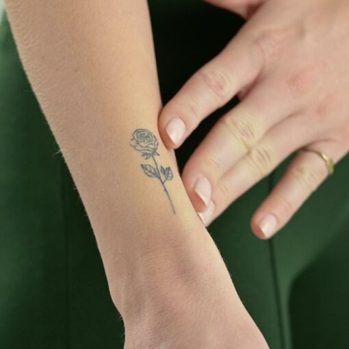 Tijdelijke Tattoo Roos 4