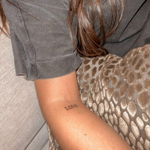 Tattoo letter 3 (2)