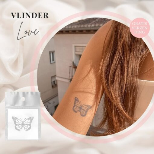 Tijdelijke Tattoo Vlinder V2