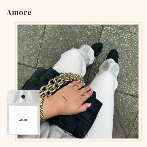 Tijdelijke Tattoo Amore