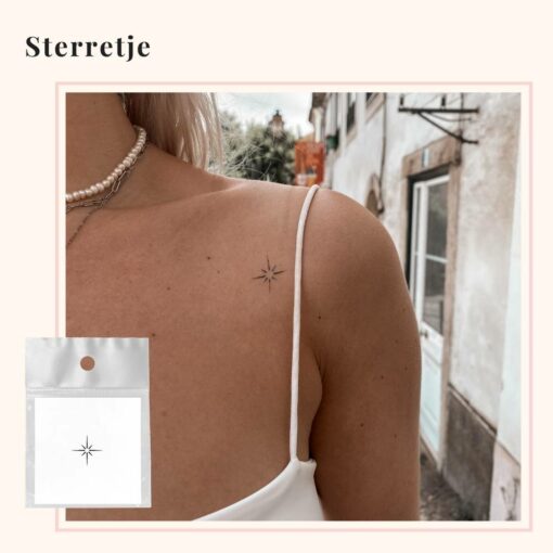 Tijdelijke Tattoo Sterretje