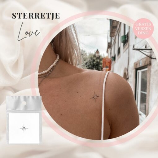 Tijdelijke Tattoo Sterretje V2
