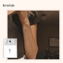 Tijdelijke Tattoo kruisje
