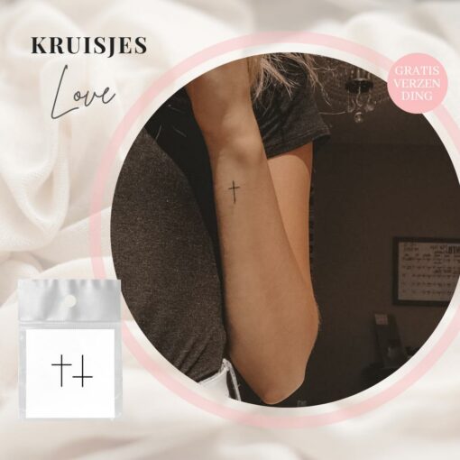 Tijdelijke Tattoo kruisje