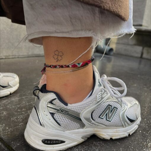 Tijdelijke Tattoo klavertje 4 V3