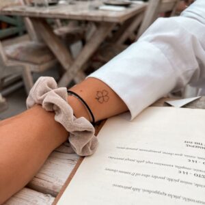 Tijdelijke Tattoo klavertje V2-1