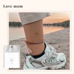 Tijdelijke tattoo Love mom 1