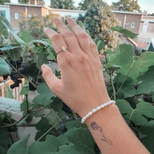 Tijdelijke tattoo infinity roos 2