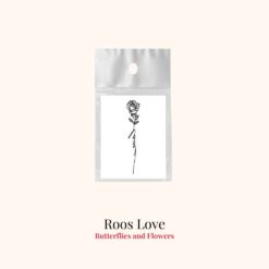 Tijdelijke tattoo roos love product