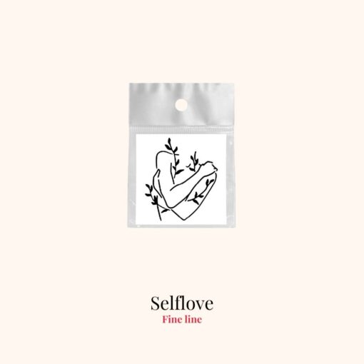 Tijdelijke tattoo selflove product