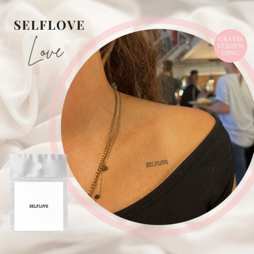 Tijdelijke Tattoo Selflove