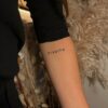 Tijdelijke Tattoo breathe 2