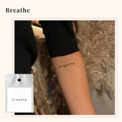 Tijdelijke Tattoo breathe