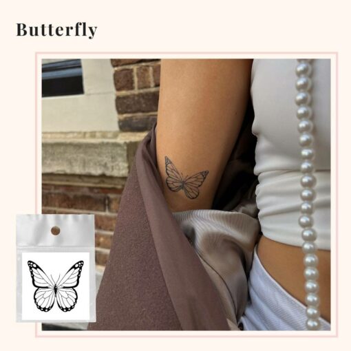 Tijdelijke Tattoo butterfly