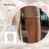 Tijdelijke Tattoo Medusa 1