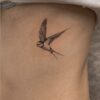 Tijdelijke Tattoo Bird 1