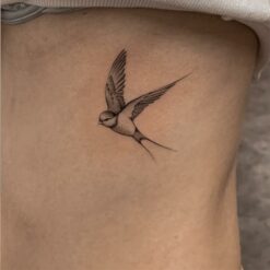 Tijdelijke Tattoo Bird 1