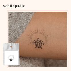Tijdelijke Tattoo Schildpadje