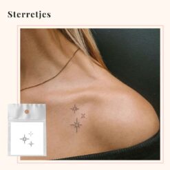 Tijdelijke Tattoo Sterretjes