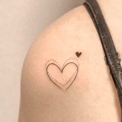 Tijdelijke tattoo hartjes 2