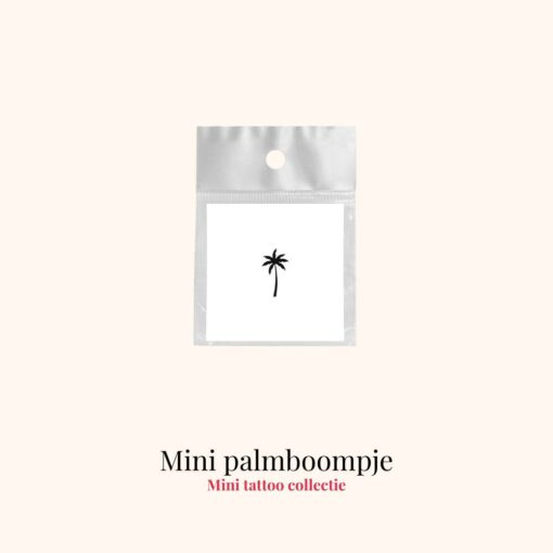 Tijdelijke tattoo palmboom product