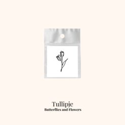 Tijdelijke tattoo tullipje