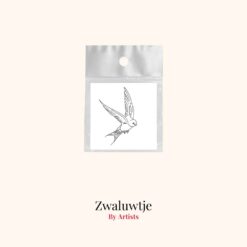 Tijdelijke tattoo zwaluwtje product