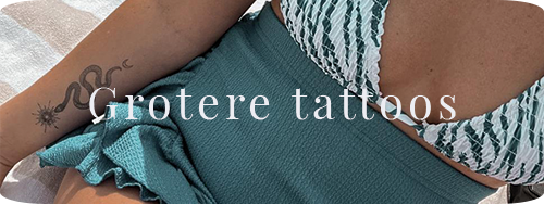 Grotere tattoo tijdelijk categorie