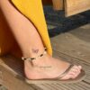 Tatuaje temporal love yourself