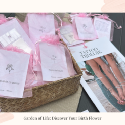 Birth flower gift collectie