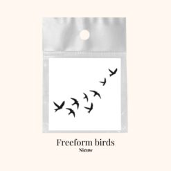 Tijdelijke tattoo Freedom birds
