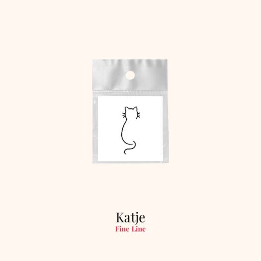 Tijdelijke tattoo katje product