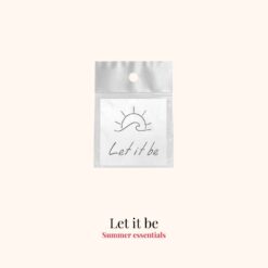 Tijdelijke tattoo let it be product