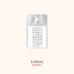 Tijdelijke tattoo letters product