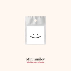 Tijdelijke tattoo mini smiley