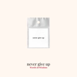 Tijdelijke tattoo never give up product