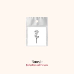 Tijdelijke tattoo roosje product