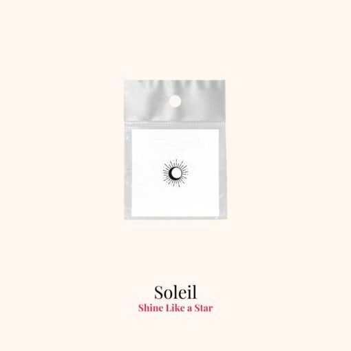 Tijdelijke tattoo soleil product