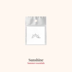 Tijdelijke tattoo sunshine product