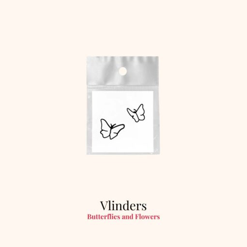 Tijdelijke tattoo vlinders product1