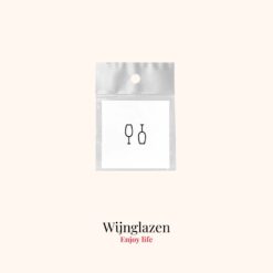 Tijdelijke tattoo wijnglazen product
