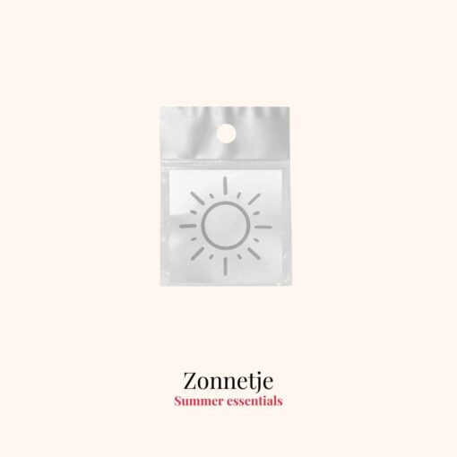 Tijdelijke tattoo zonnetje product