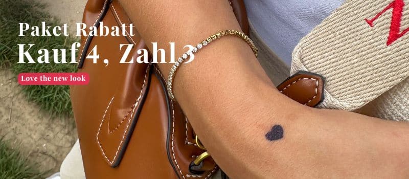 Temporare tattoo herz